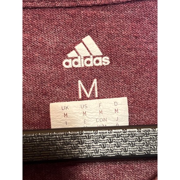 Arizona State Sun Devils Collegiate Graphic Tee Maroon Adidas Soft Crew Neck - Picture 6 of 10